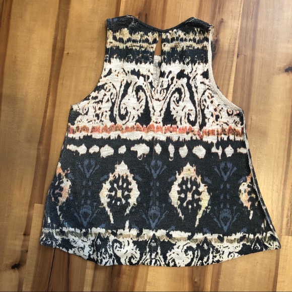 Ginger G | Patterned Tank Top | Size M - Picture 2 of 4